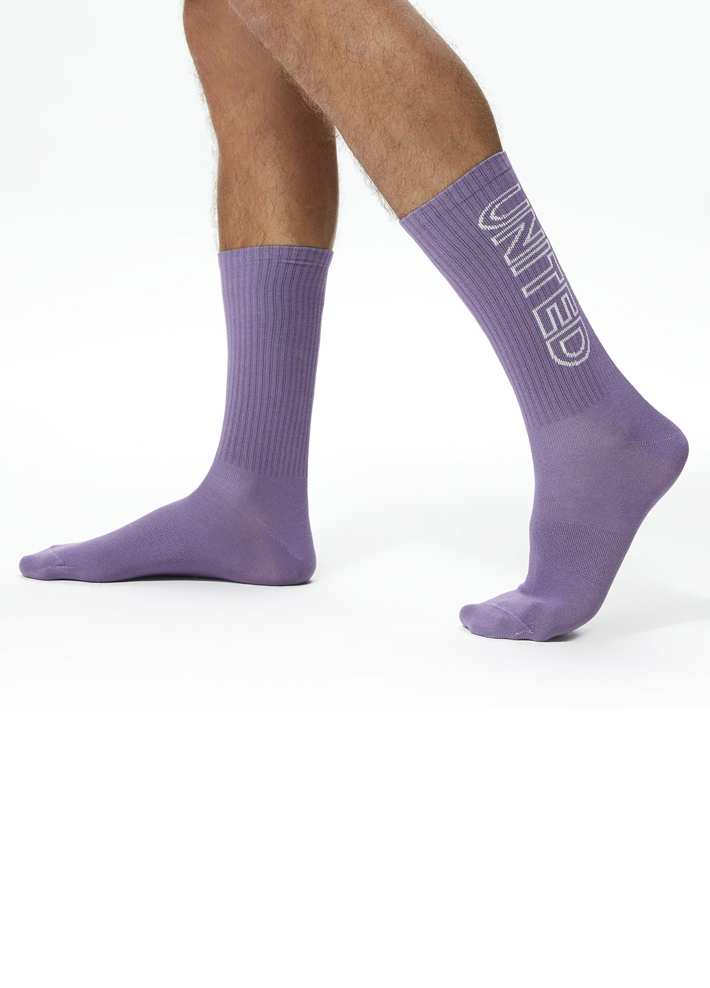 Комбинированные носки (3 пары) UNITED4 надписи (329148624)