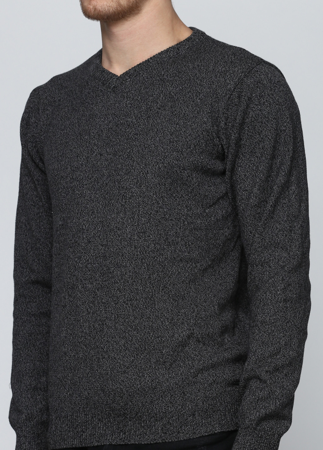 Темно-серый демисезонный пуловер пуловер Fresh