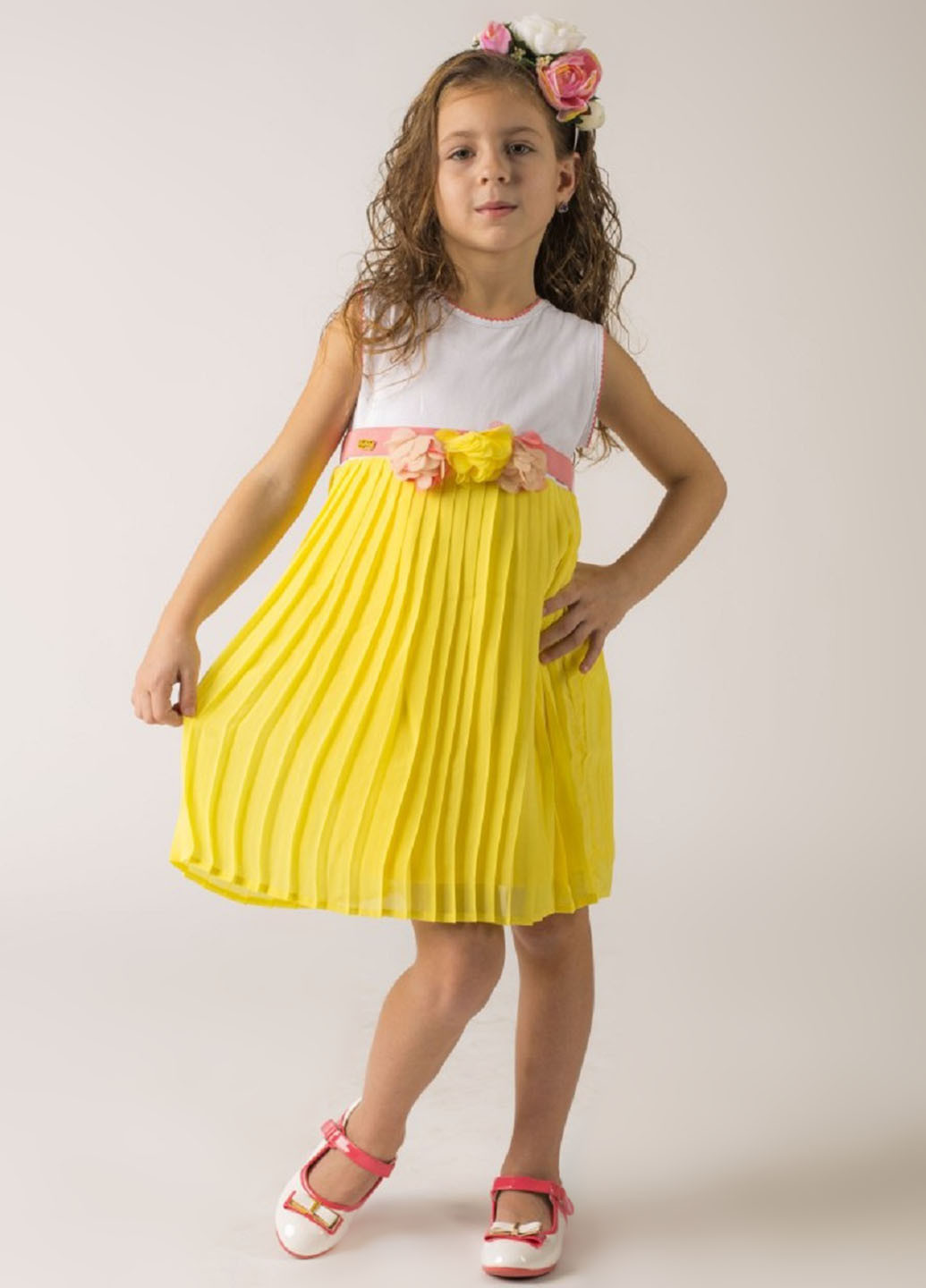 Жёлтое платье Byblos (41671320)