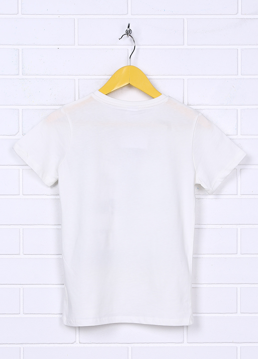 Молочна літня футболка з коротким рукавом Brand