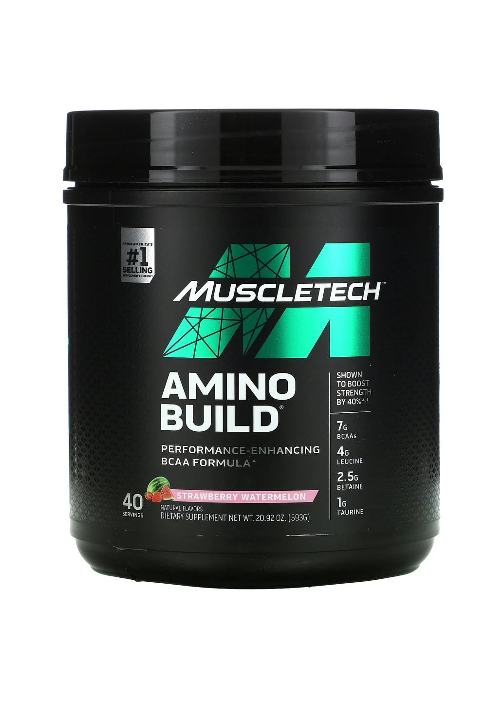 Комплекс амінокислот Amino Build 614 г strawberry watermelon Muscletech (255363060)