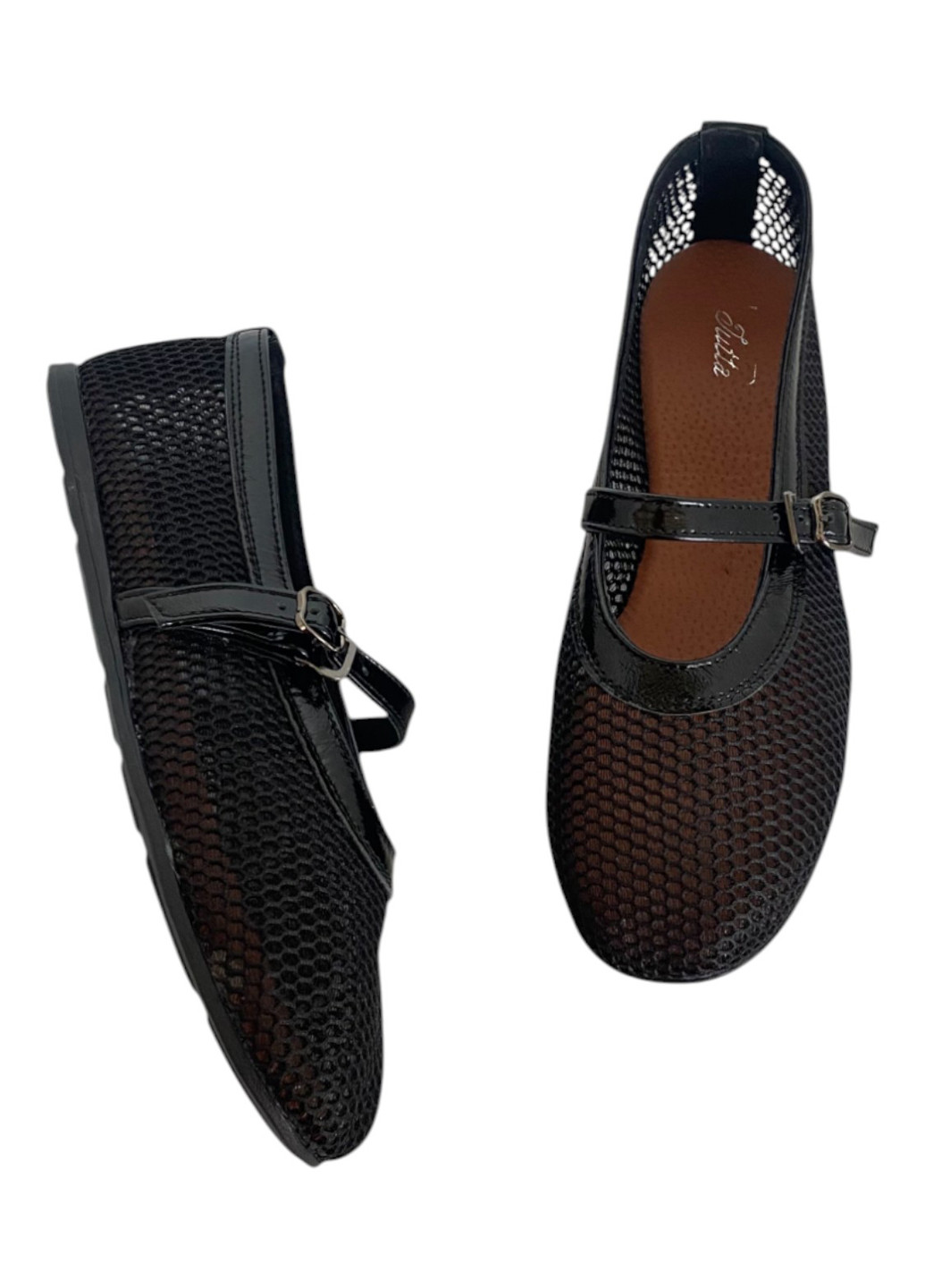 Vanessa Туфли мери джейн черный з текстиль, турция — лето (329868387)