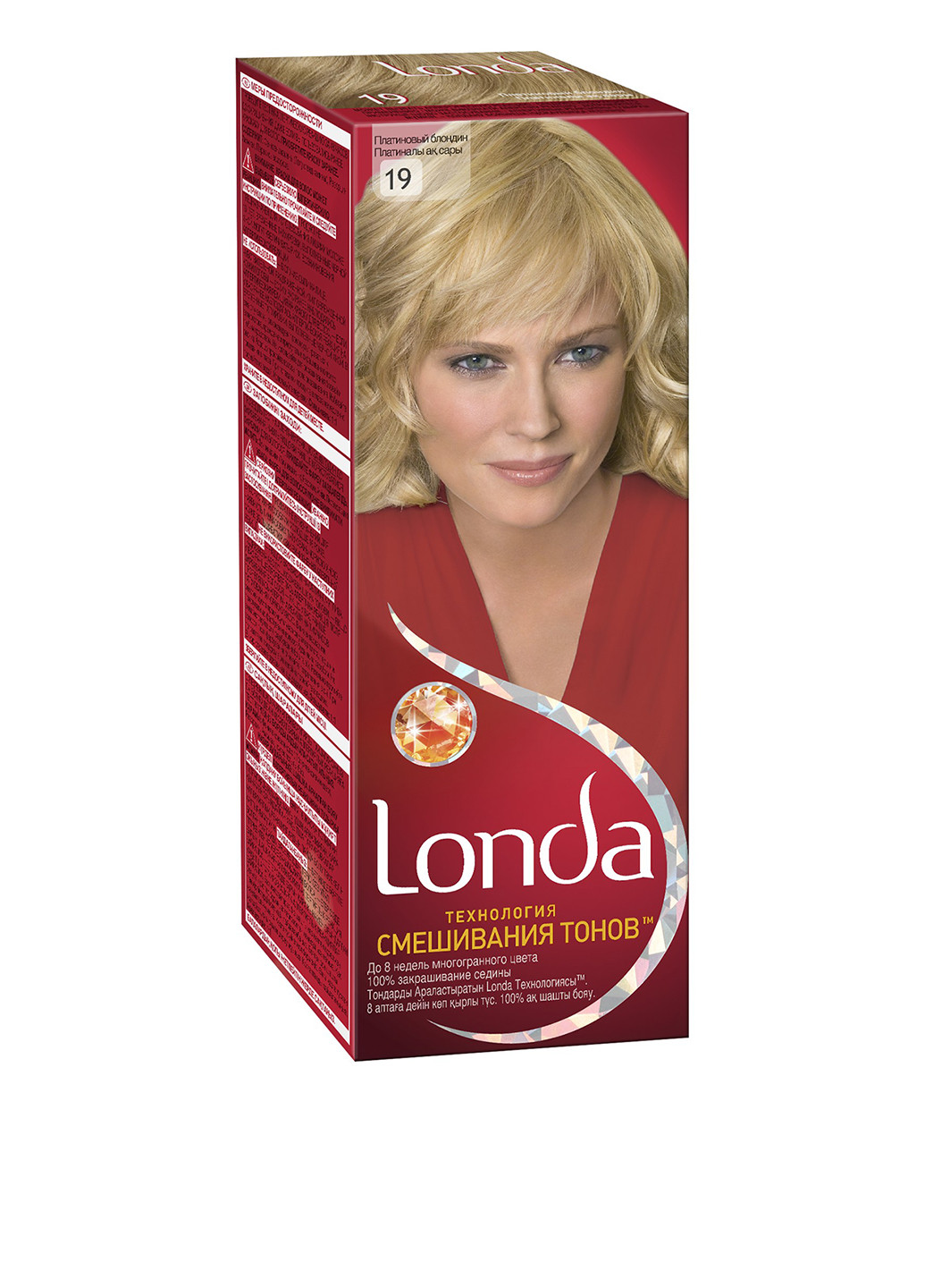 Крем-краска для волос стойкая №19 Платиновый блондин Londa (17071556)