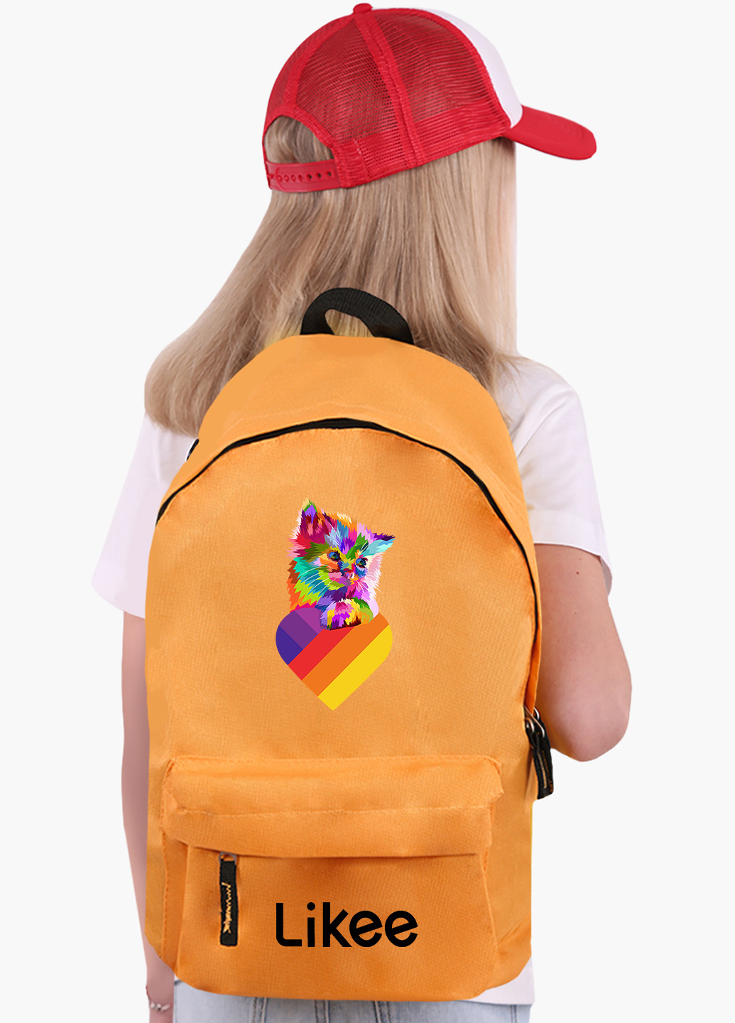 Детский рюкзак Лайки Котик (Likee Cat) (9263-1470) MobiPrint (217832353)