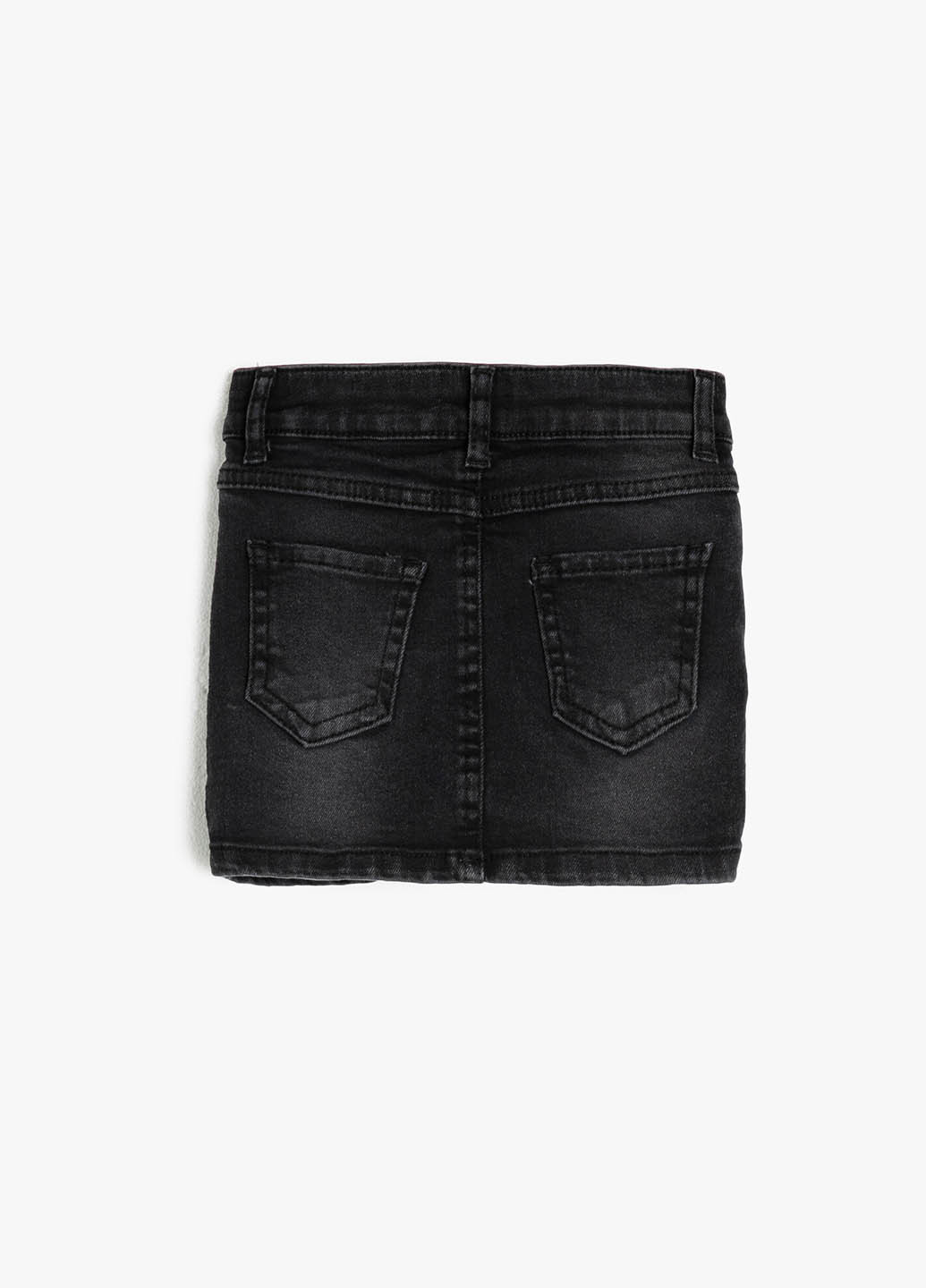 Черная джинсовая юбка KOTON