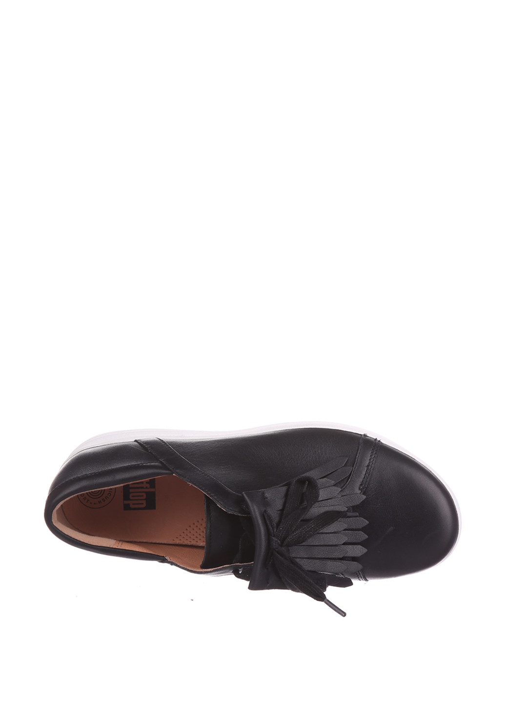 Черные демисезонные кроссовки Fitflop