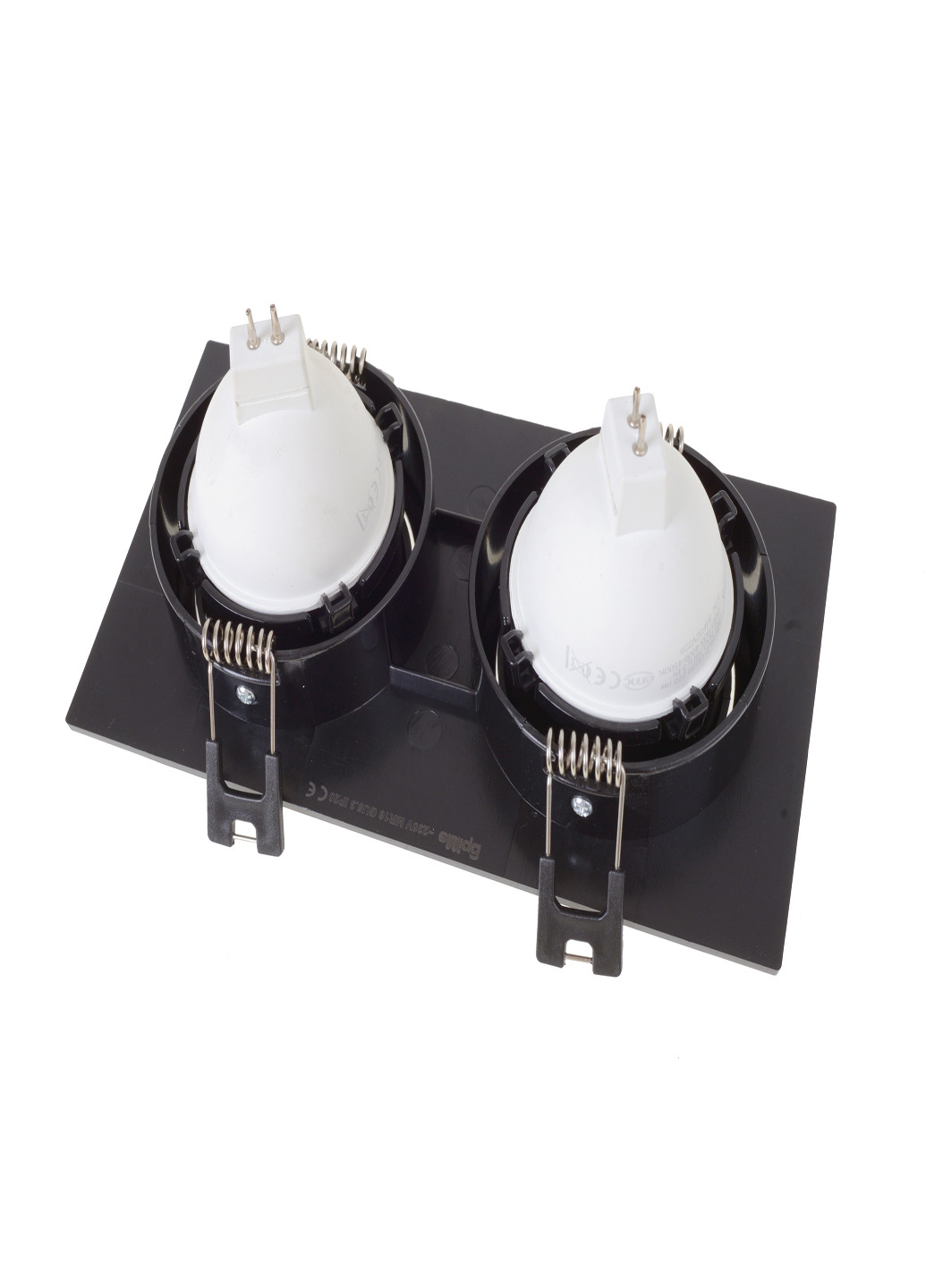 Светильник точечный HDL-DT 95/2 GU5.3 BK Brille (242747010)