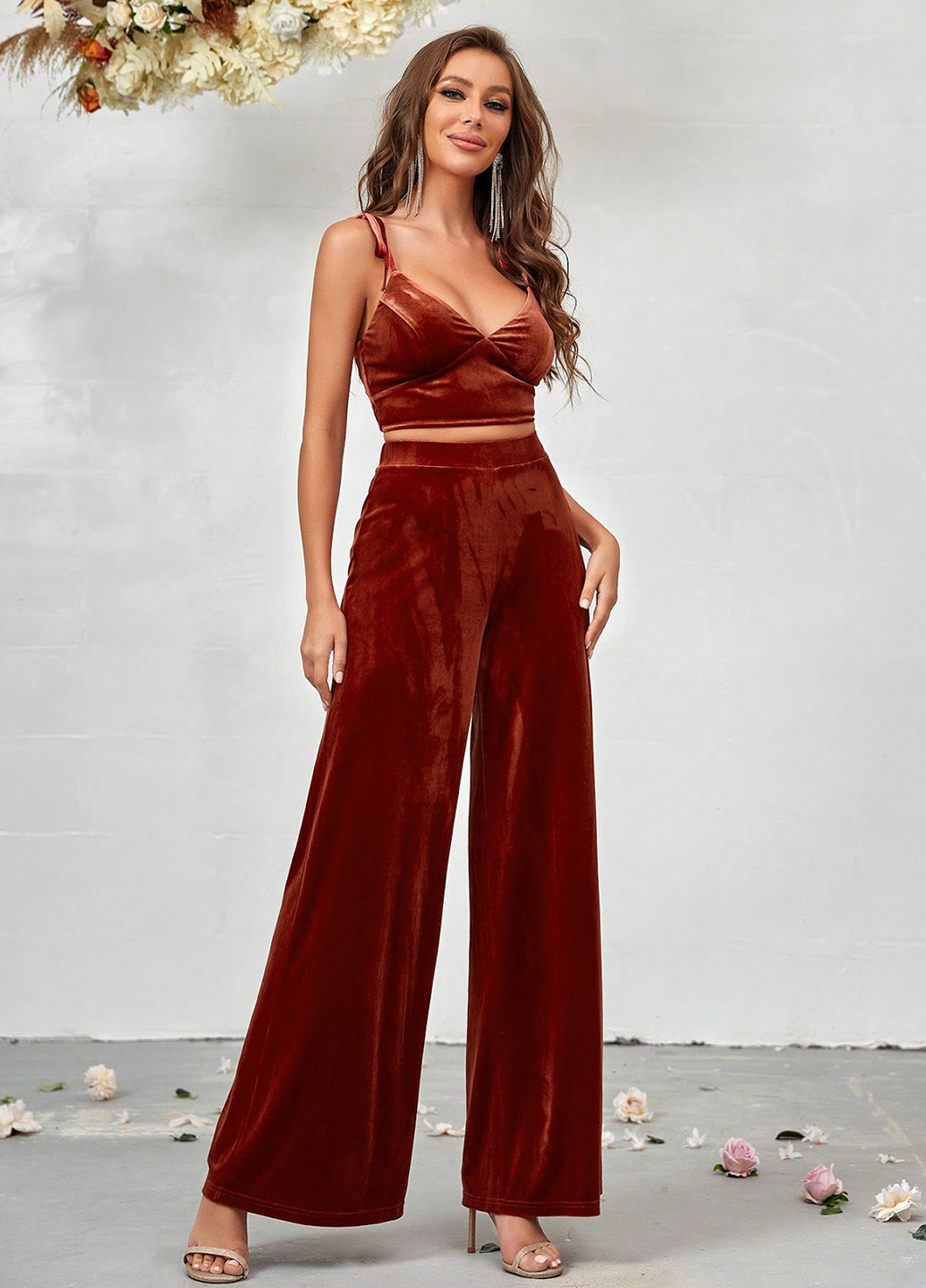 Костюм (топ, брюки) SHEIN (329522607)