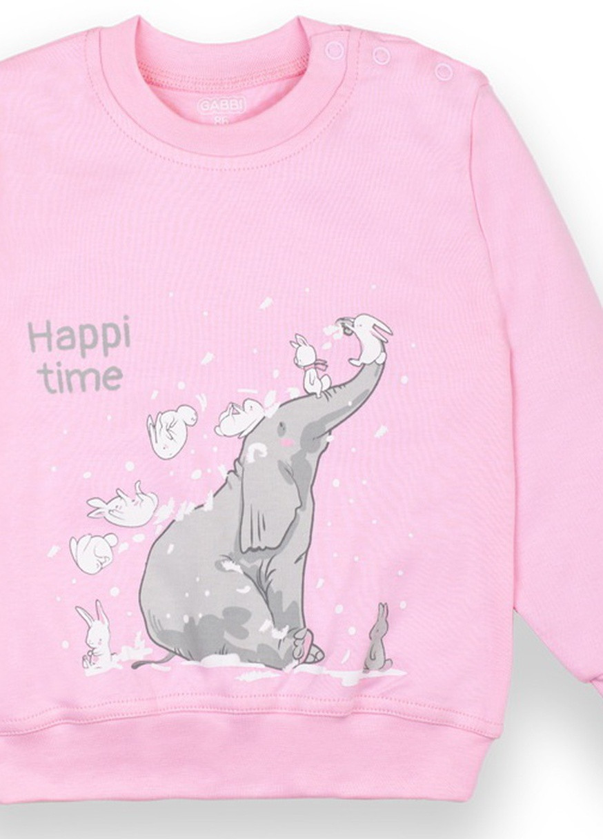 Розовый демисезонный джемпер джемпер Габби