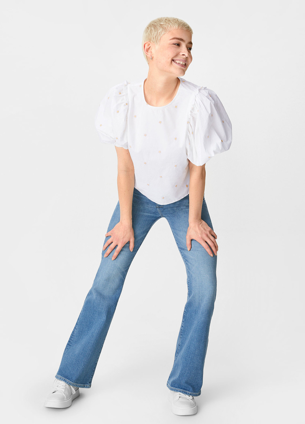 Белая блуза C&A