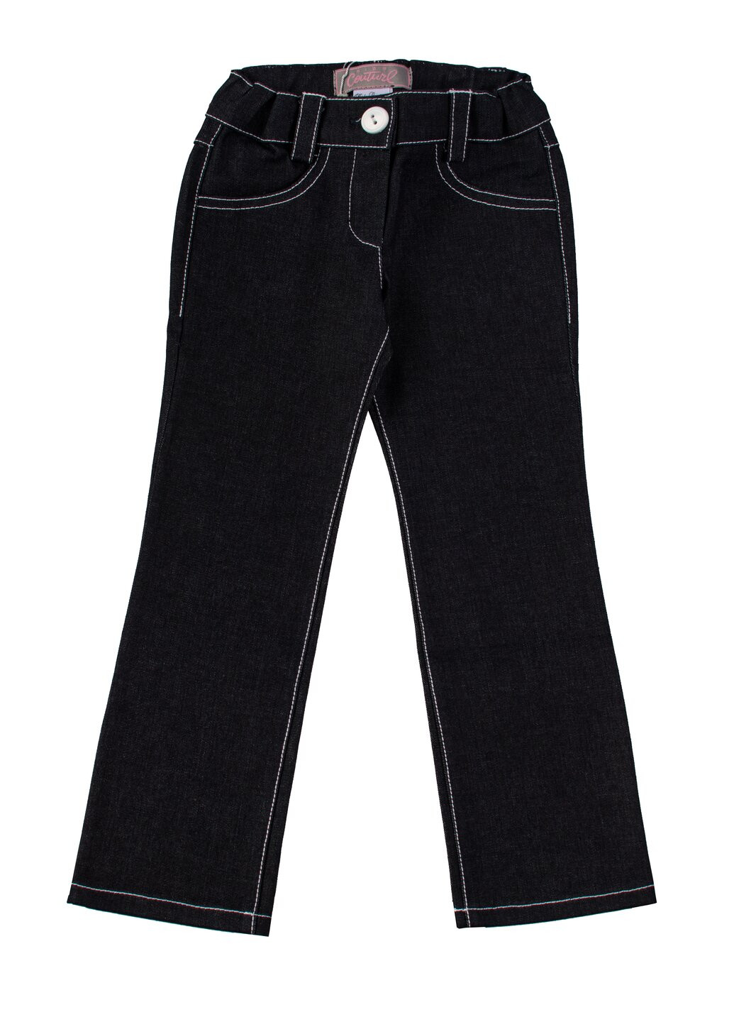 Черные кэжуал демисезонные брюки Kids Couture