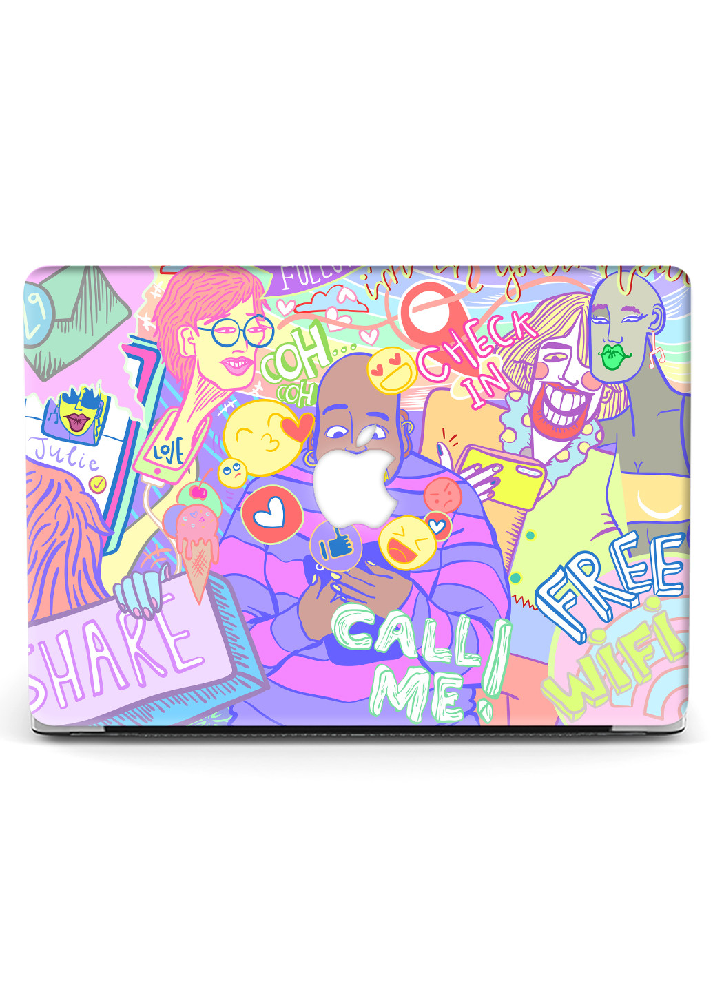 Чохол пластиковий для Apple MacBook Pro 15 A1707 / A1990 Образотворче мистецтво (Visual arts) (9649-2347) MobiPrint (218857901)