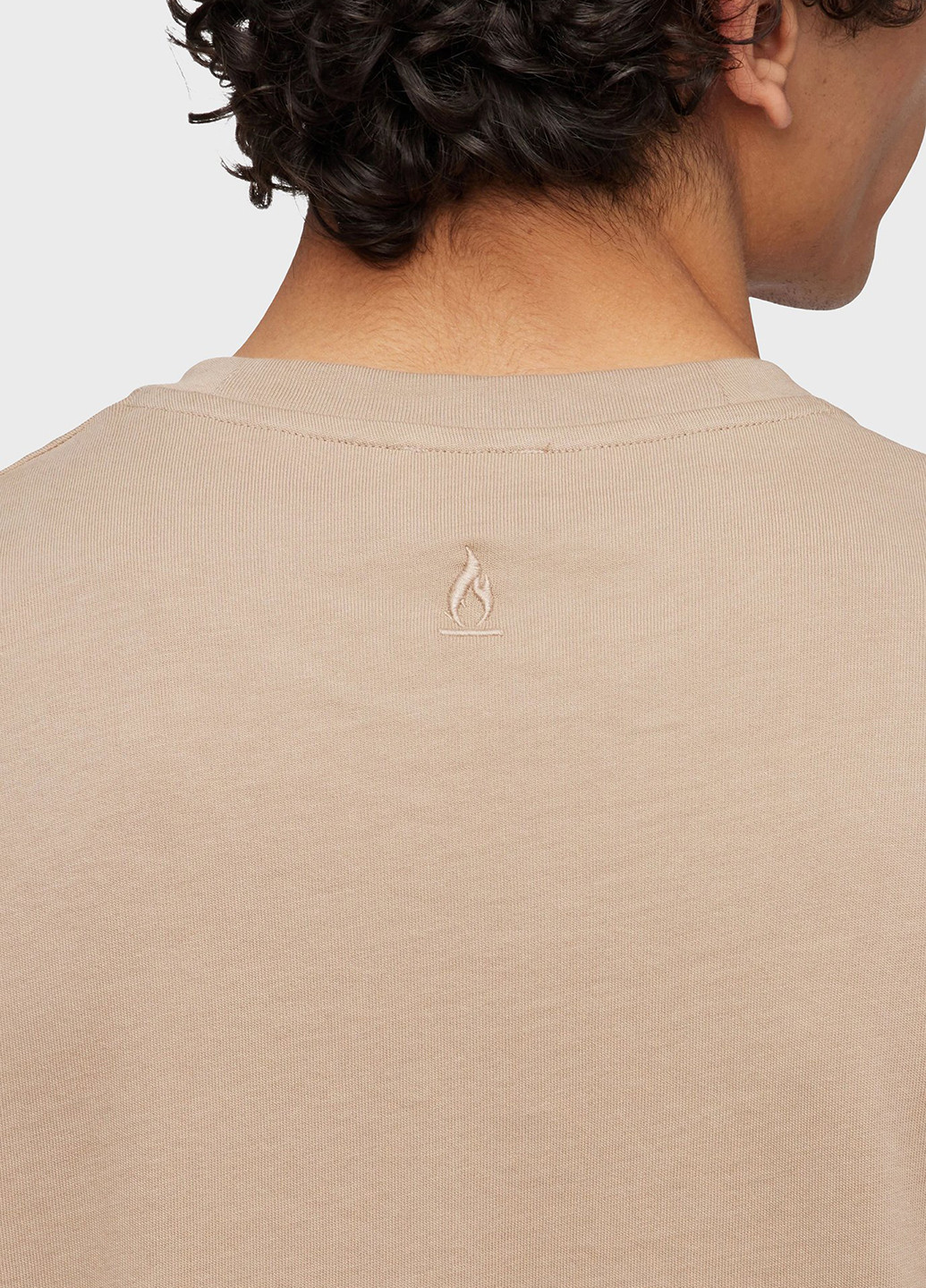 Бежевая футболка Drykorn