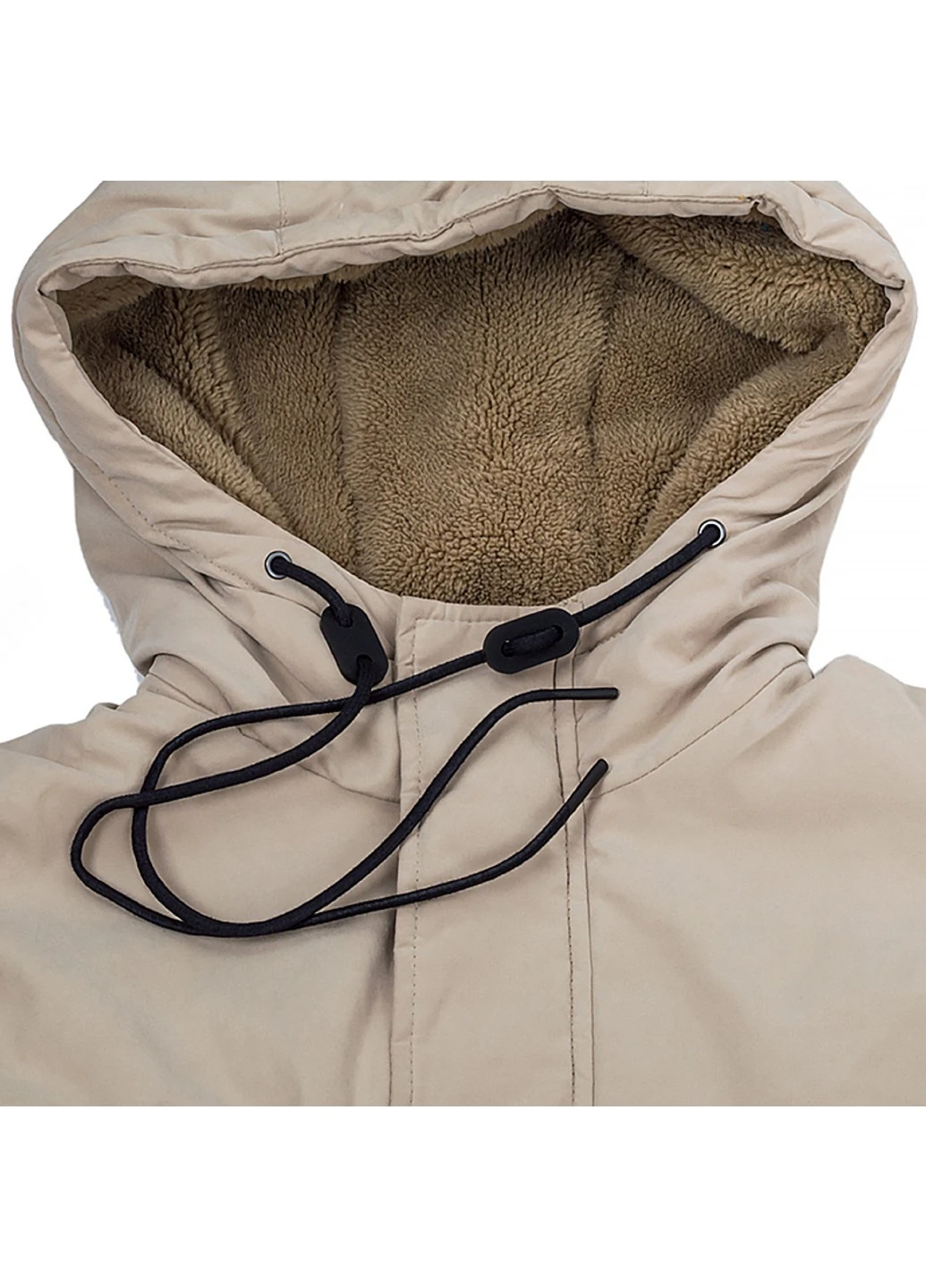 Бежева зимня пальто Jack & Jones