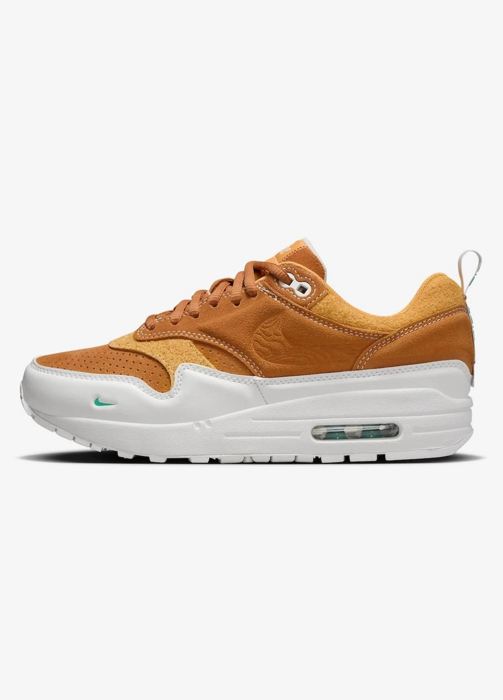 Кросівки FQ4298-800 Nike AIR MAX 1 охра демісезони (317224669)