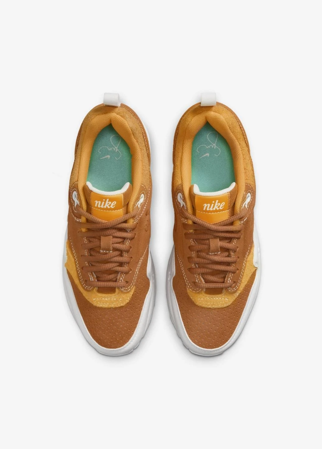 Кросівки FQ4298-800 Nike AIR MAX 1 охра демісезони (317224669)
