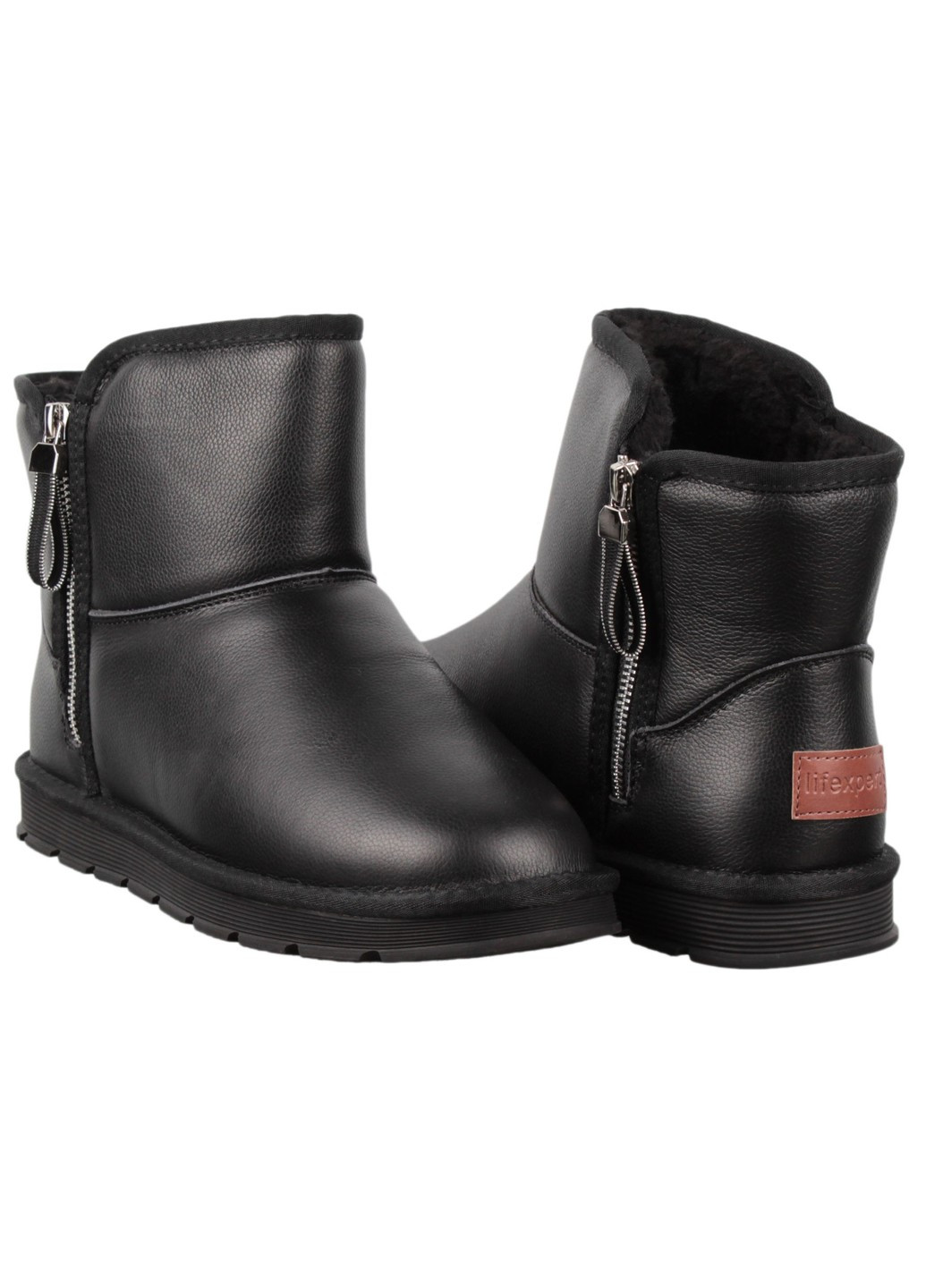 Черные зимние мужские ботинки 198740 Lifexpert