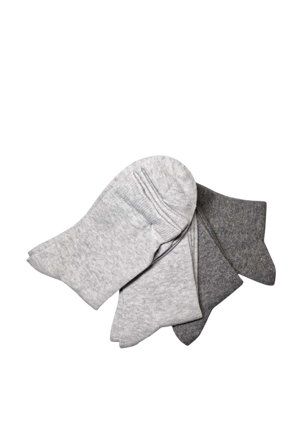 Сірі шкарпетки (4 пари) C&A меланжі (341560765)