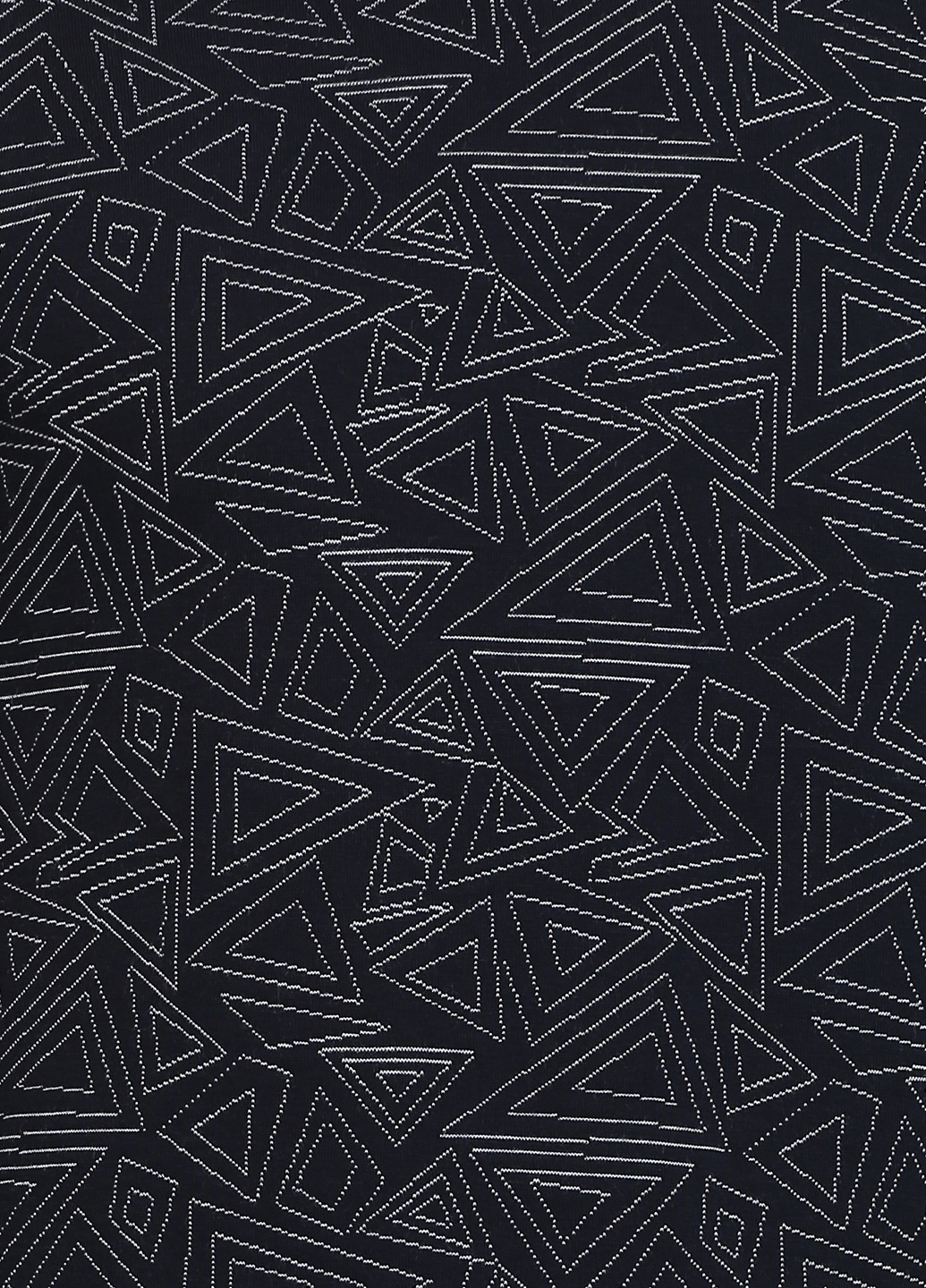 Свитшот Devred - Прямой крой геометрический темно-синий кэжуал - (146535792)