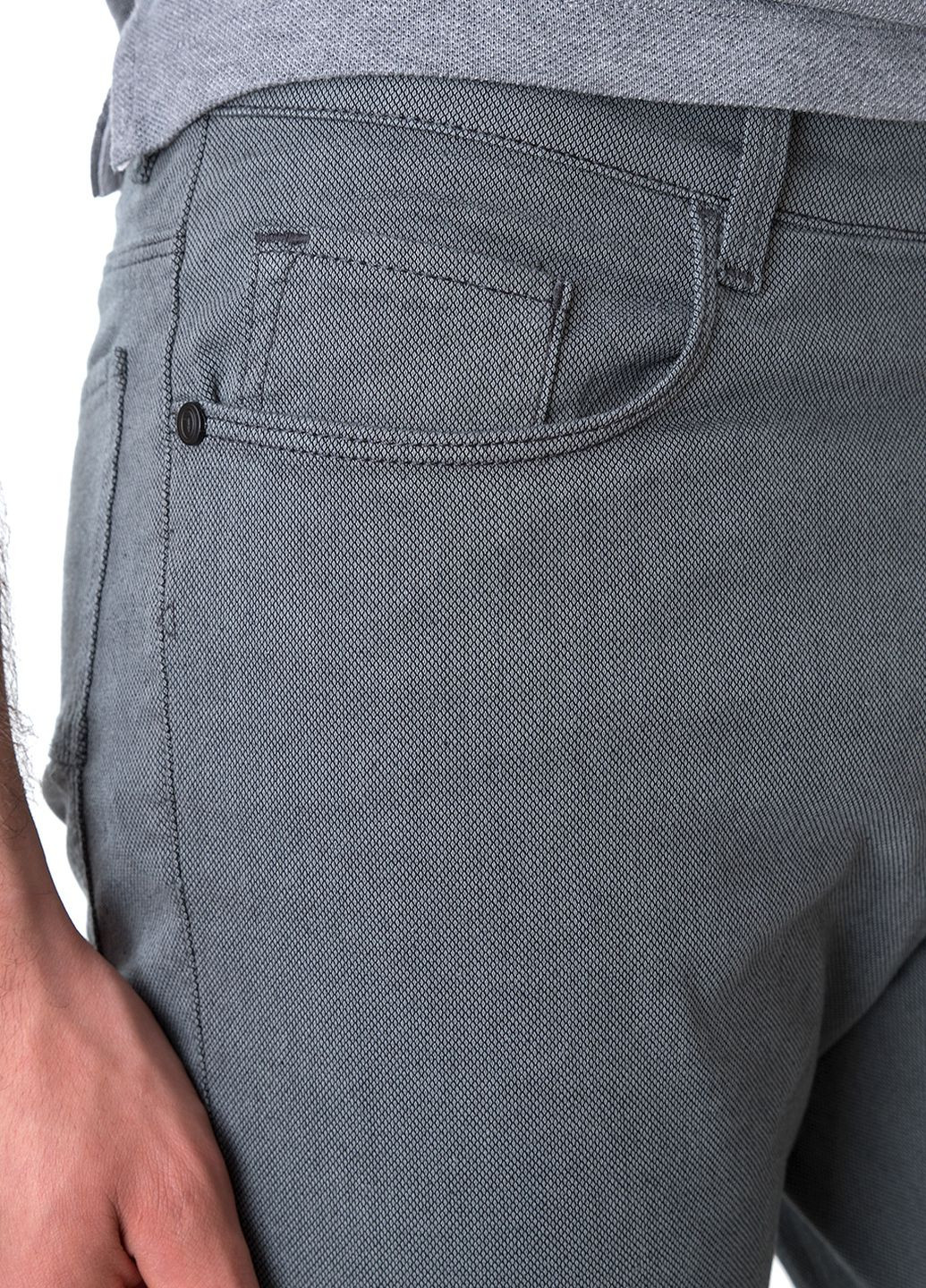 Серые летние брюки Trussardi Jeans