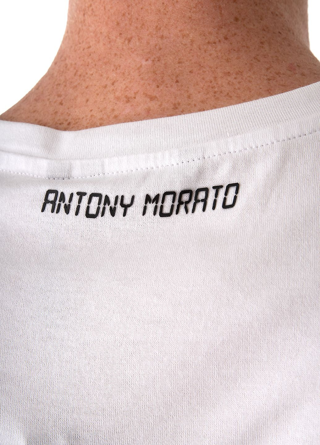 Біла футболка чоловіча Antony Morato