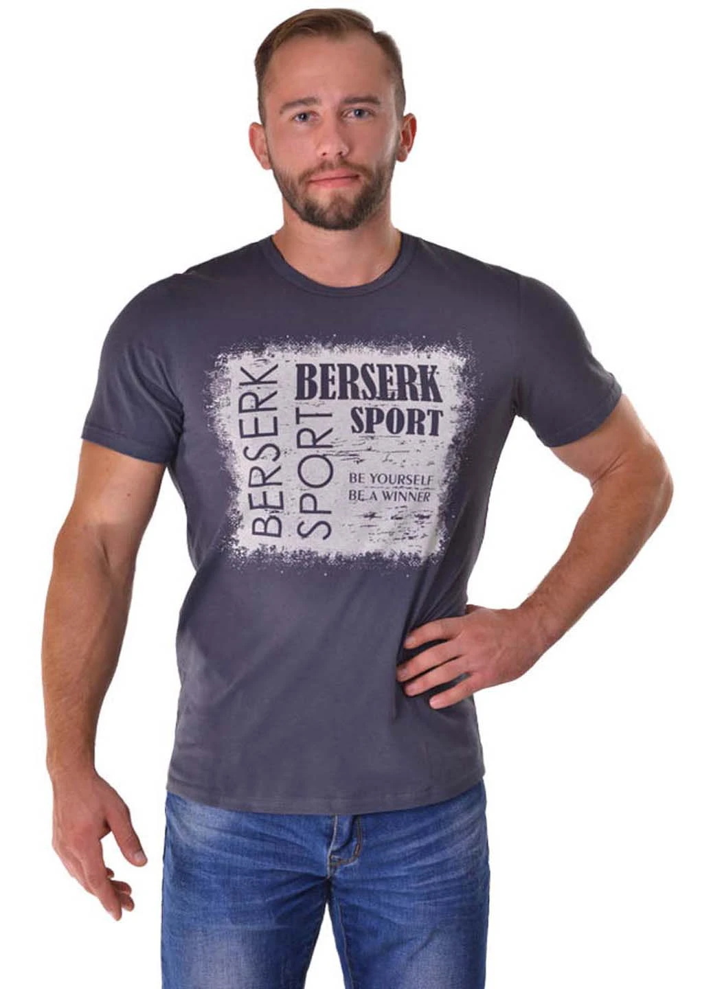 Темно-серая футболка Berserk Sport