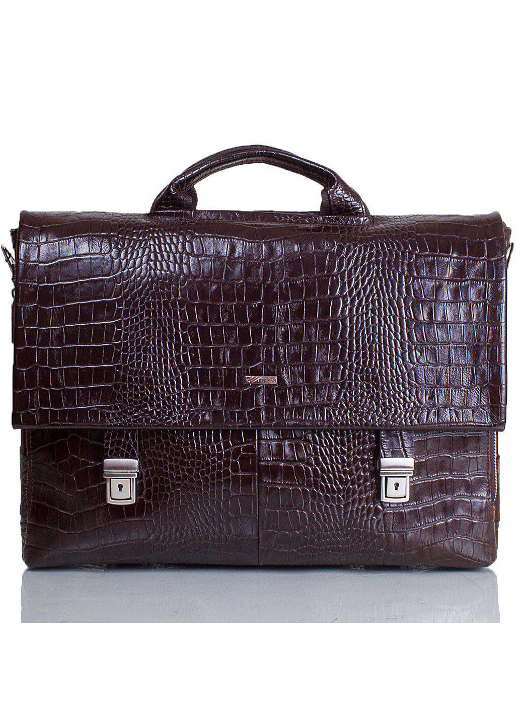 Мужской кожаный портфель 38х27,5х11 см Desisan (195706052)