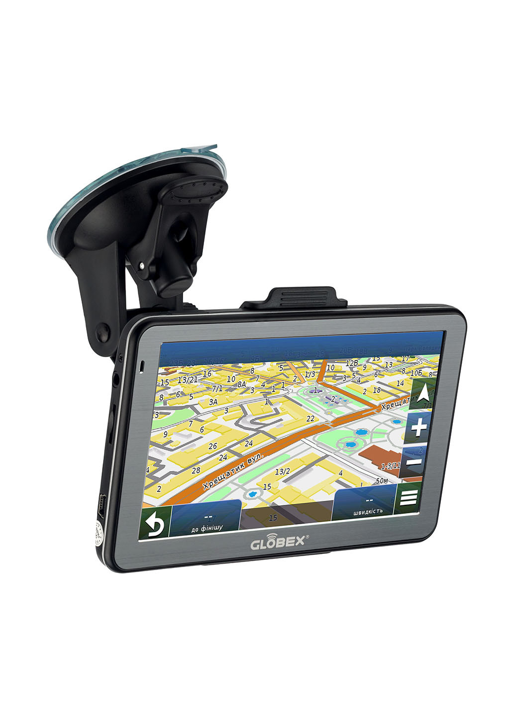 Автомобильный GPS навигатор GE512 Навлюкс Globex ge512 + navlux (174156027)