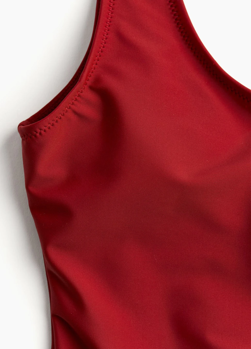 Темно-червоний літній купальник суцільний, танк H&M