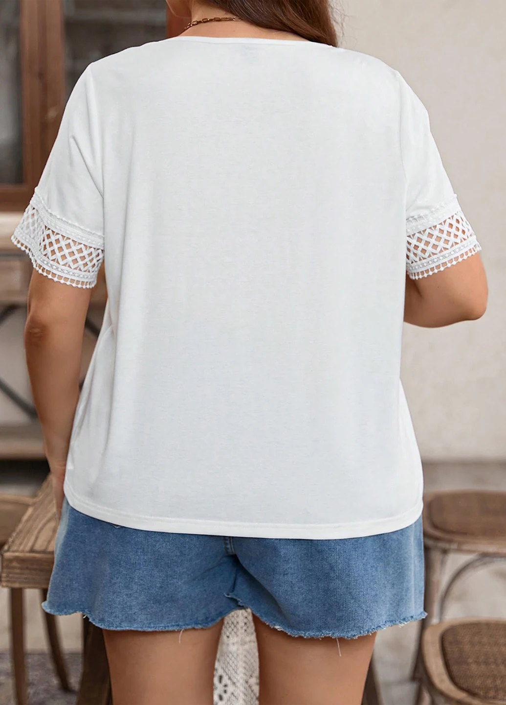 Біла блуза SHEIN