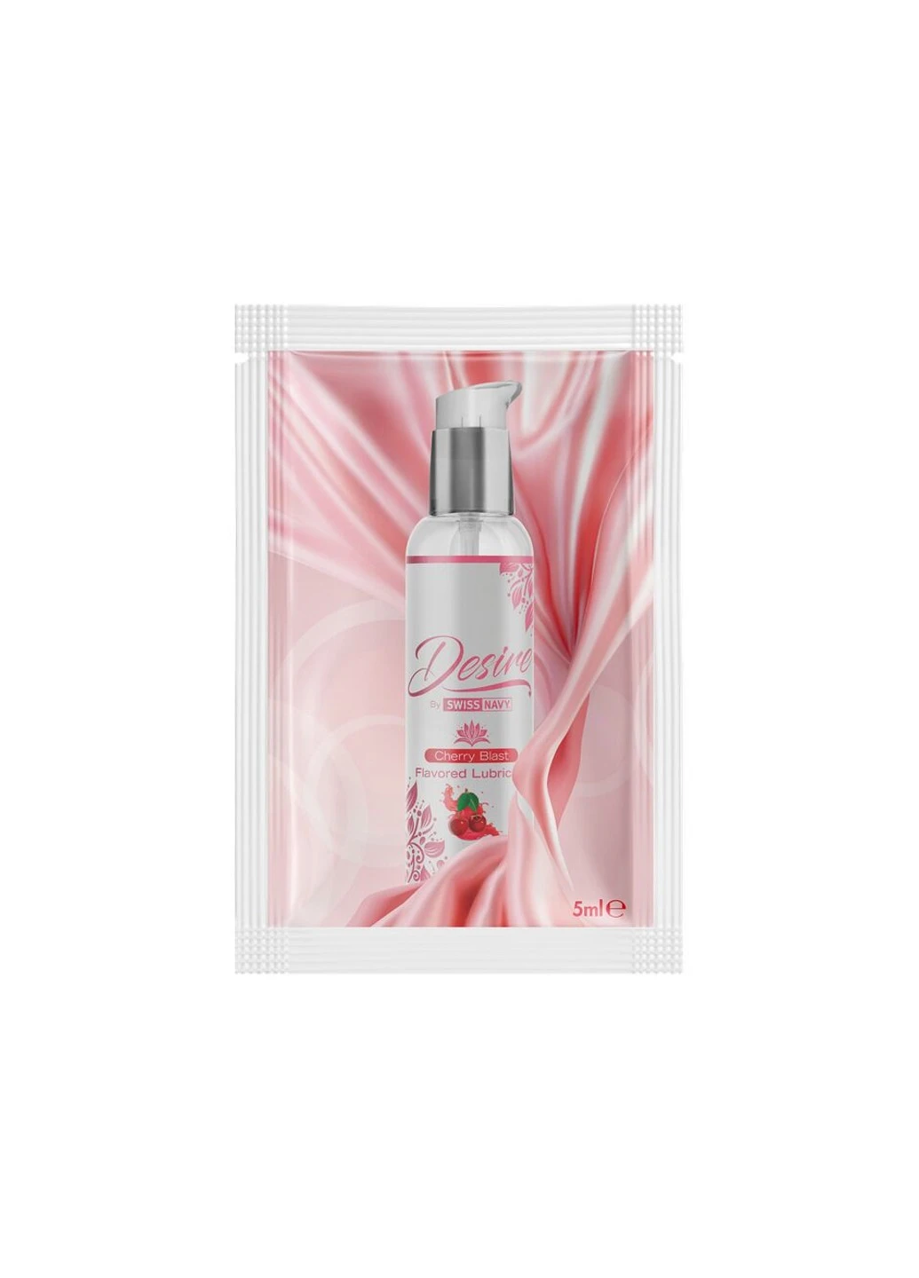 Пробник лубриканта на водной основе Desire by Cherry Blast 5 мл Swiss Navy (254785259)