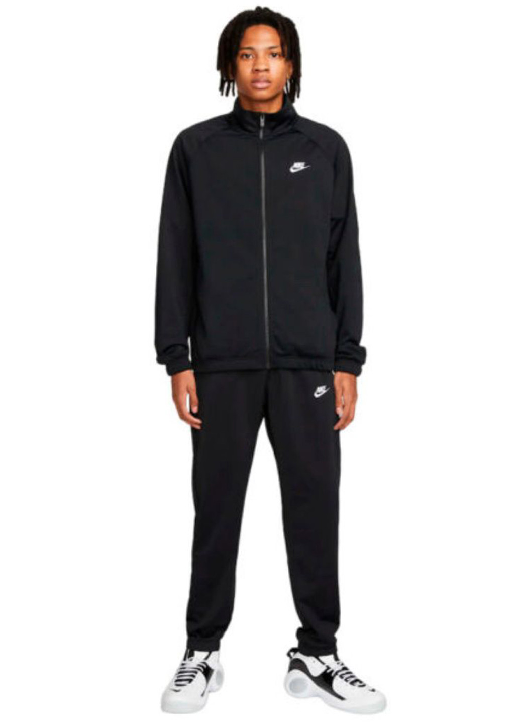 Костюм (толстовка, брюки) FB7351-010 Nike M NK CLUB PK TRK SUIT (311948002)