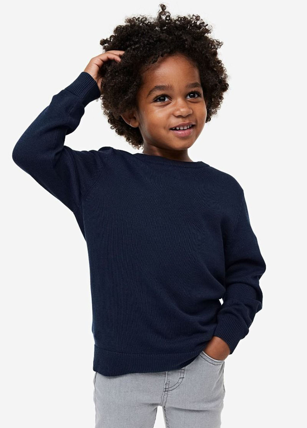 Темно-синий демисезонный джемпер джемпер H&M