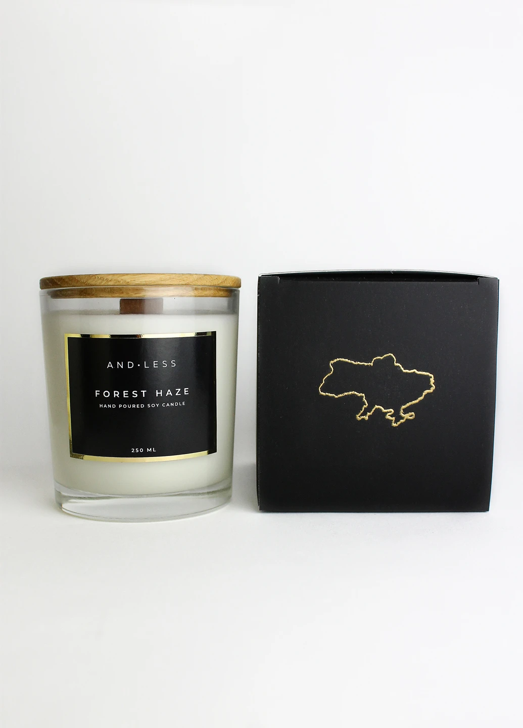 Ароматическая соевая свеча "Лесная Дымка" Andless Aroma Soy Candle Forest Haze (254797735)
