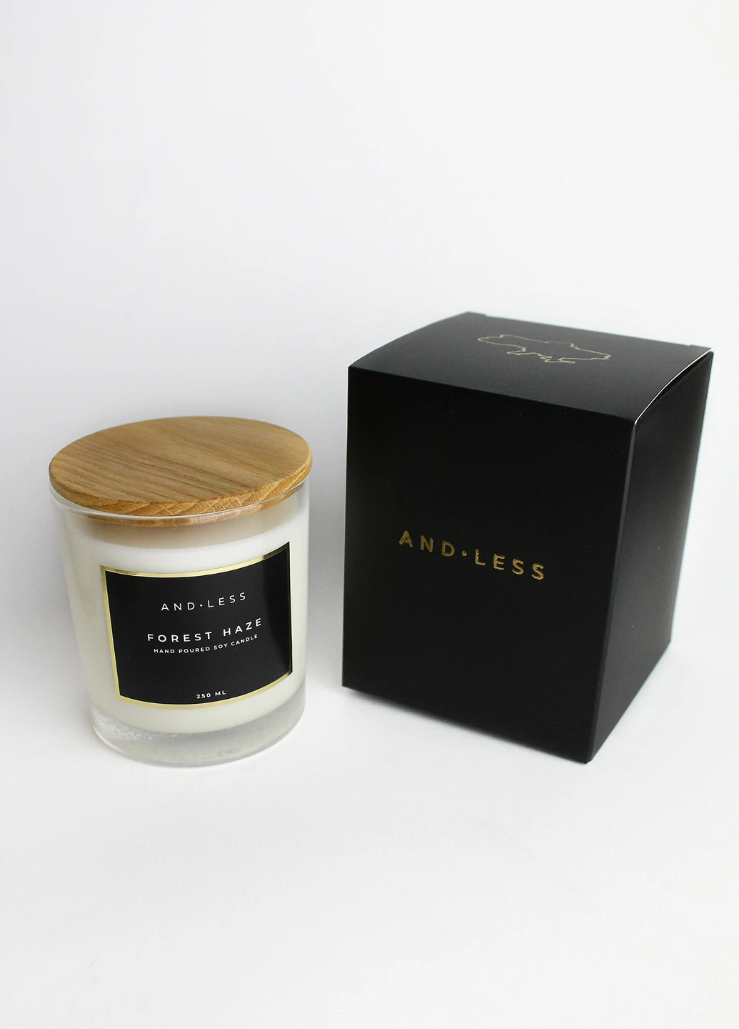 Ароматическая соевая свеча "Лесная Дымка" Andless Aroma Soy Candle Forest Haze (254797735)