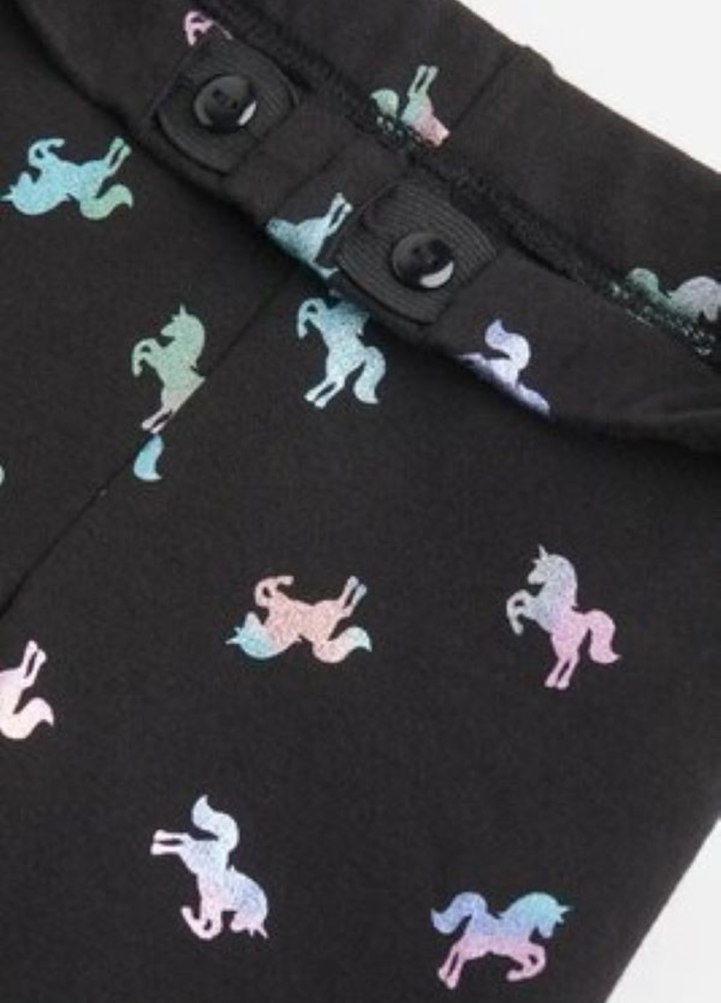 Черные демисезонные леггинсы H&M