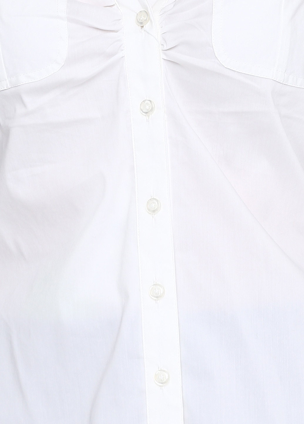 Белая классическая рубашка однотонная InWear