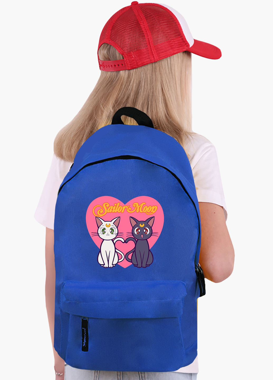 Детский рюкзак Місяць Кішки Сейлор Мун (anime Sailor Moon Cats) (9263-2849) MobiPrint (229078033)