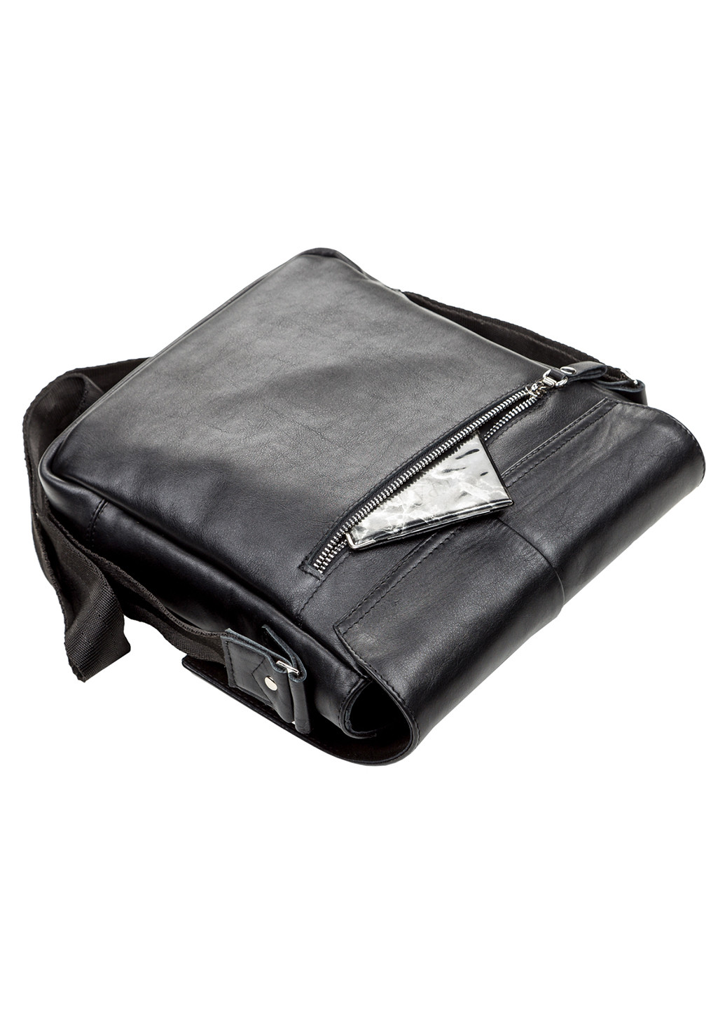 Чоловіча шкіряна сумка 24х26х8 см Shvigel (229460996)