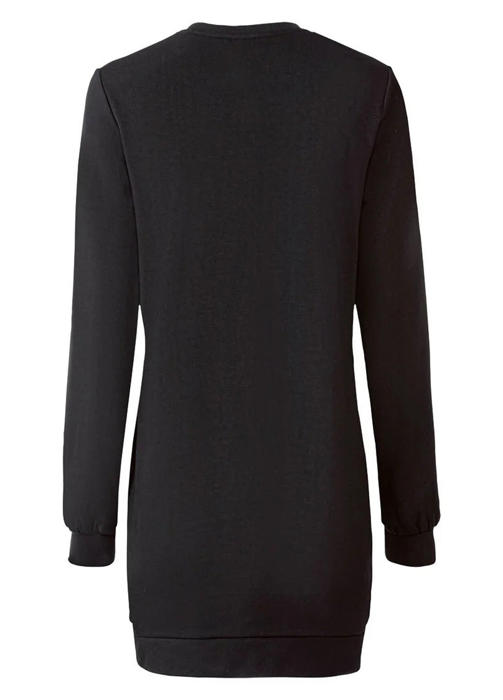 Чорна кежуал, спортивна сукня сукня-світшот Crivit однотонна
