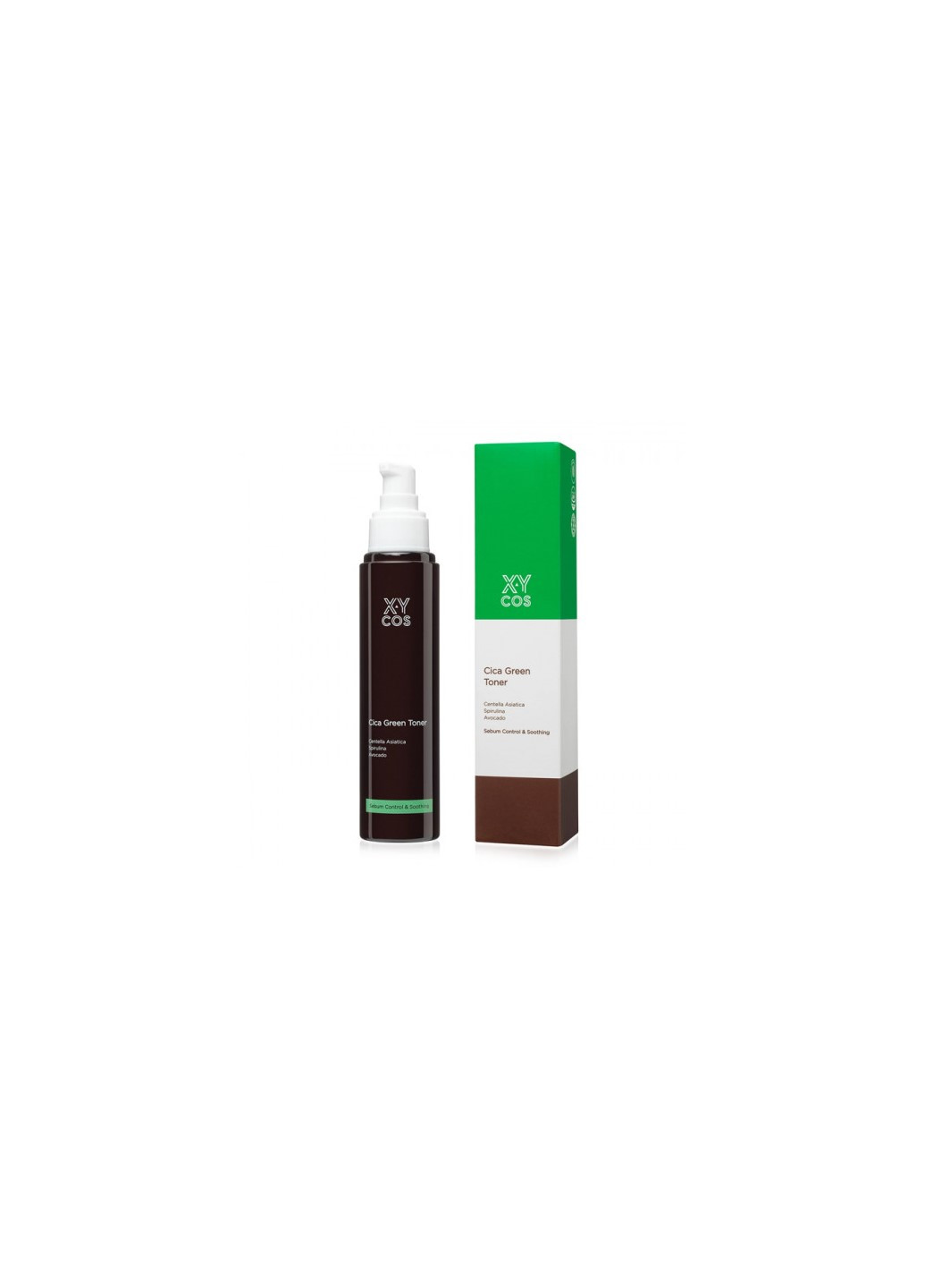 Тонер для жирної шкіри з екстрактом центелли Cica Green Toner, 120 мл XYCOS (251135858)