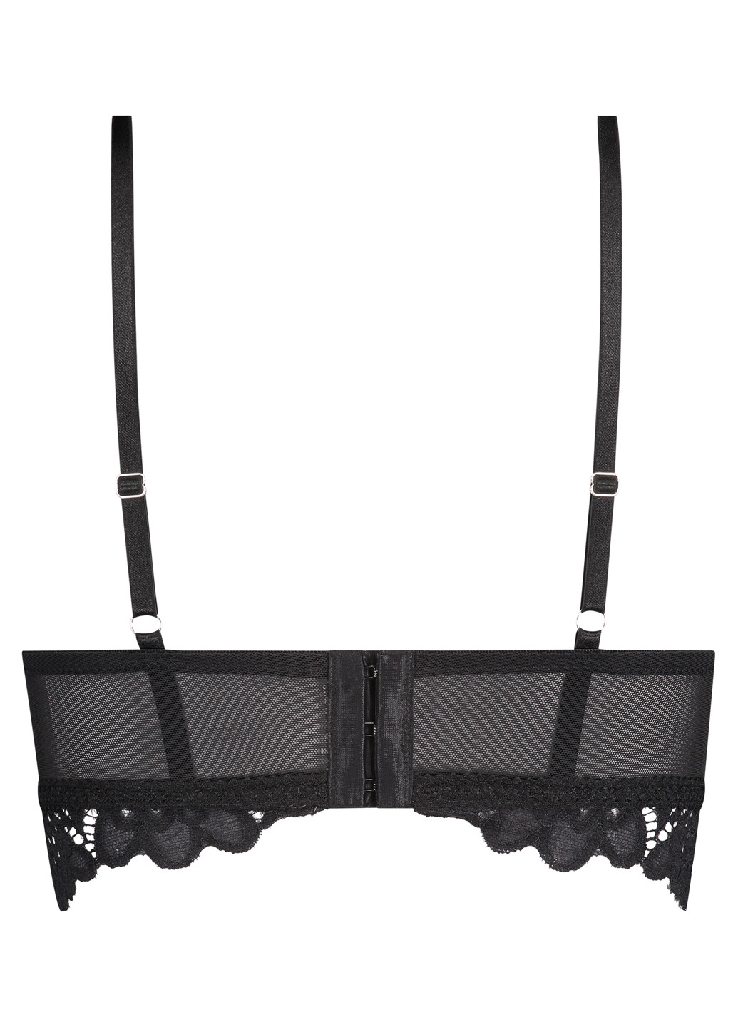 Комбинированный бралетт бюстгальтер Hunkemoller без косточек полиамид