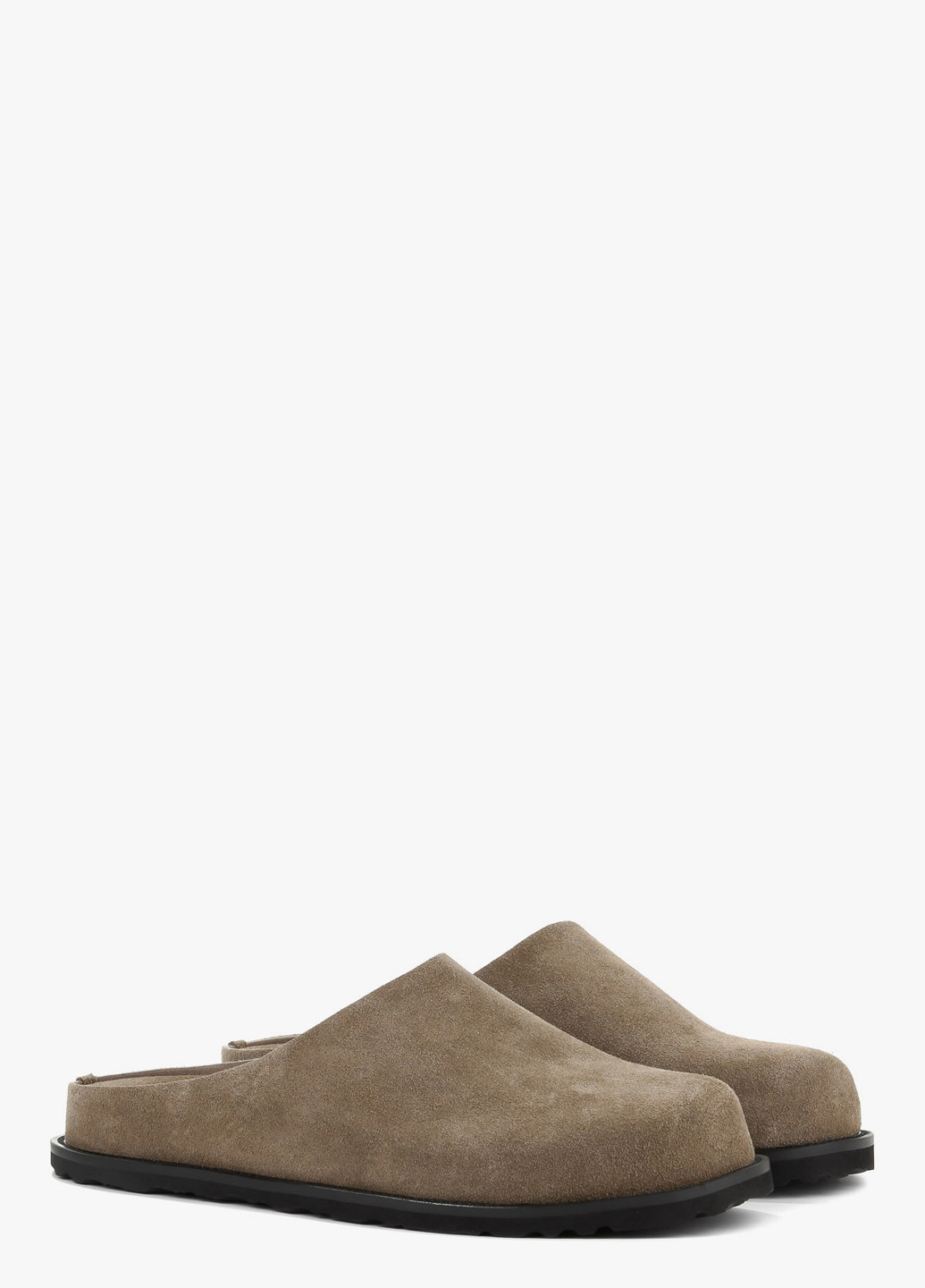 Хаки сабо Le'BERDES без каблука