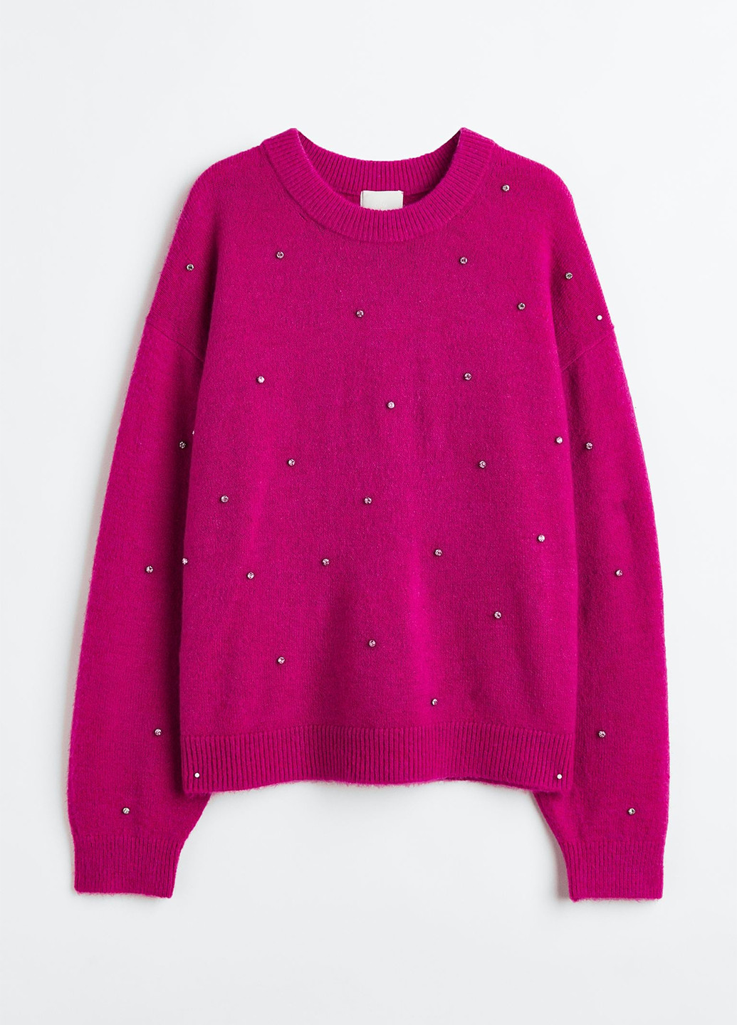 Рожевий демісезонний светр джемпер H&M