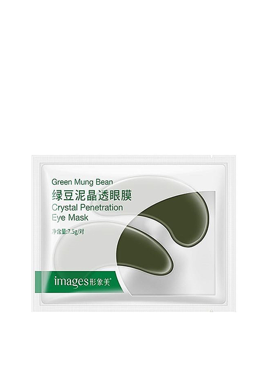 Патчи под глаза с бобами мунг Images Green Mung Bean Crystal Penetration Eye Mask (2 шт.) Bioaqua не определен (201783467)