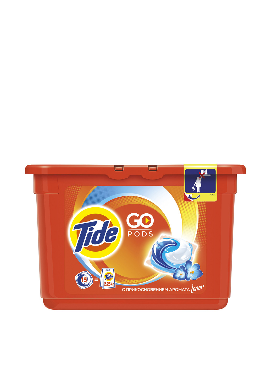 Капсули для прання З дотиком аромату Lenor (15 шт.) Tide (89733734)