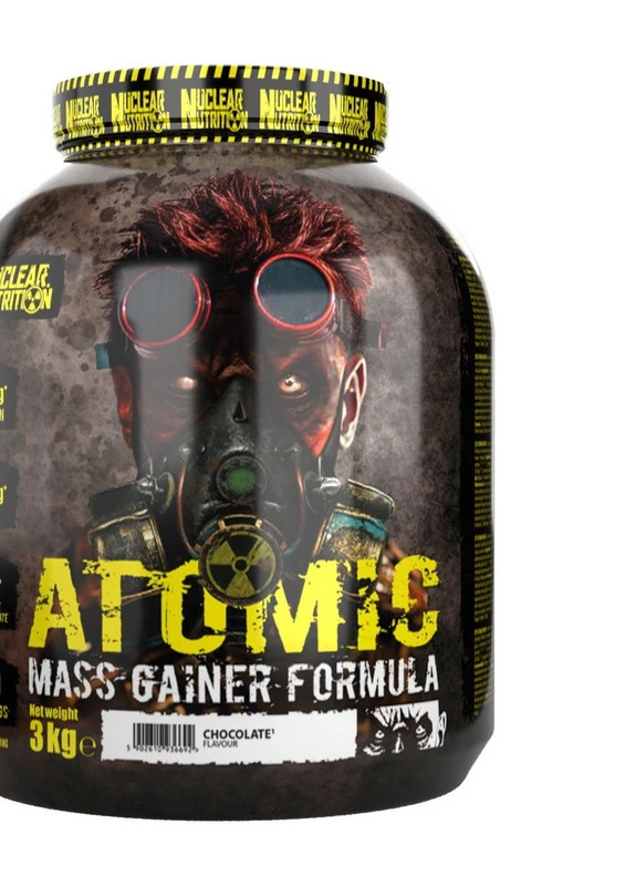 Гейнер Atomic Mass Gainer Formula 3 kg (Cookies with cream) Nuclear Nutrition (256384875)