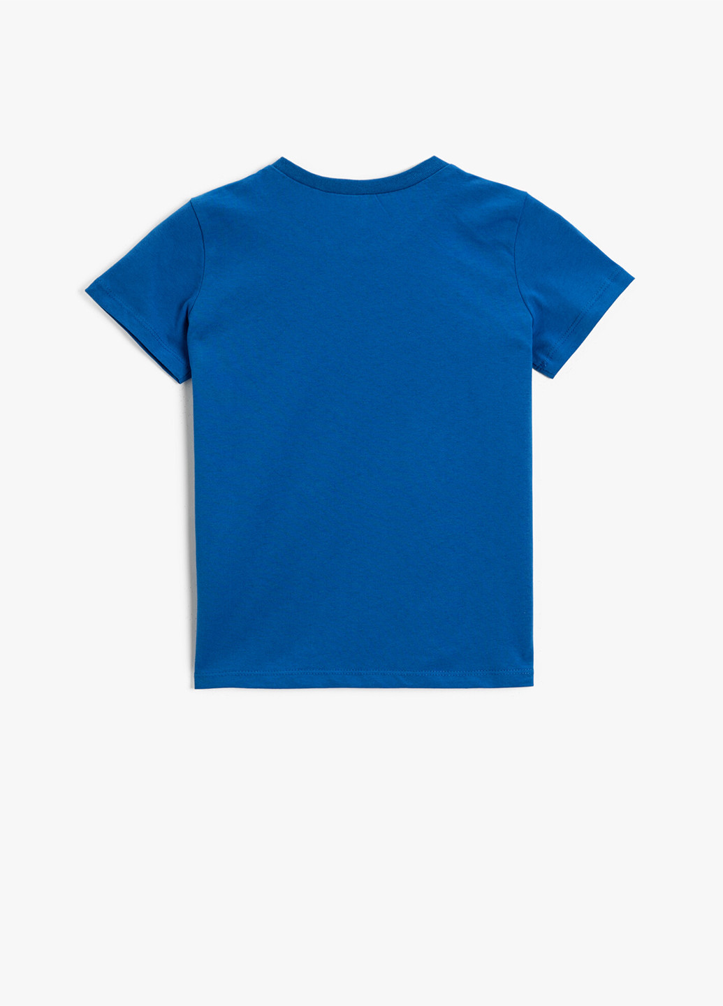 Темно-голубая летняя футболка KOTON