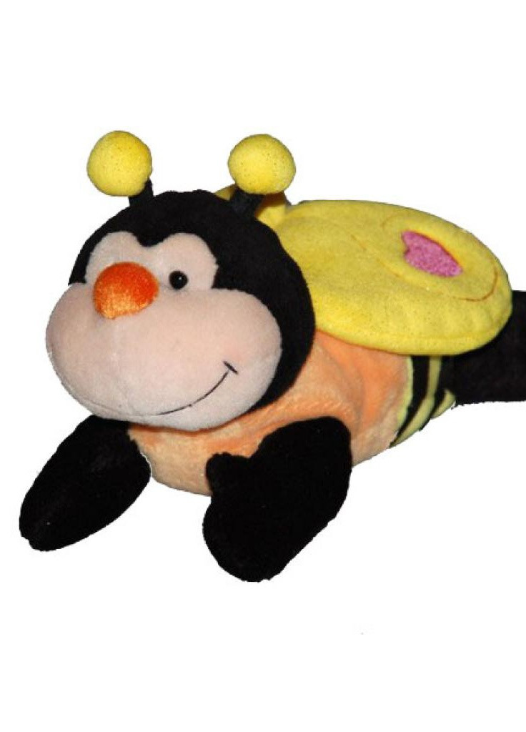 М'яка іграшка Бджола лежача 17 см (5A074A) Aurora пчела лежачая 17 см (203960844)