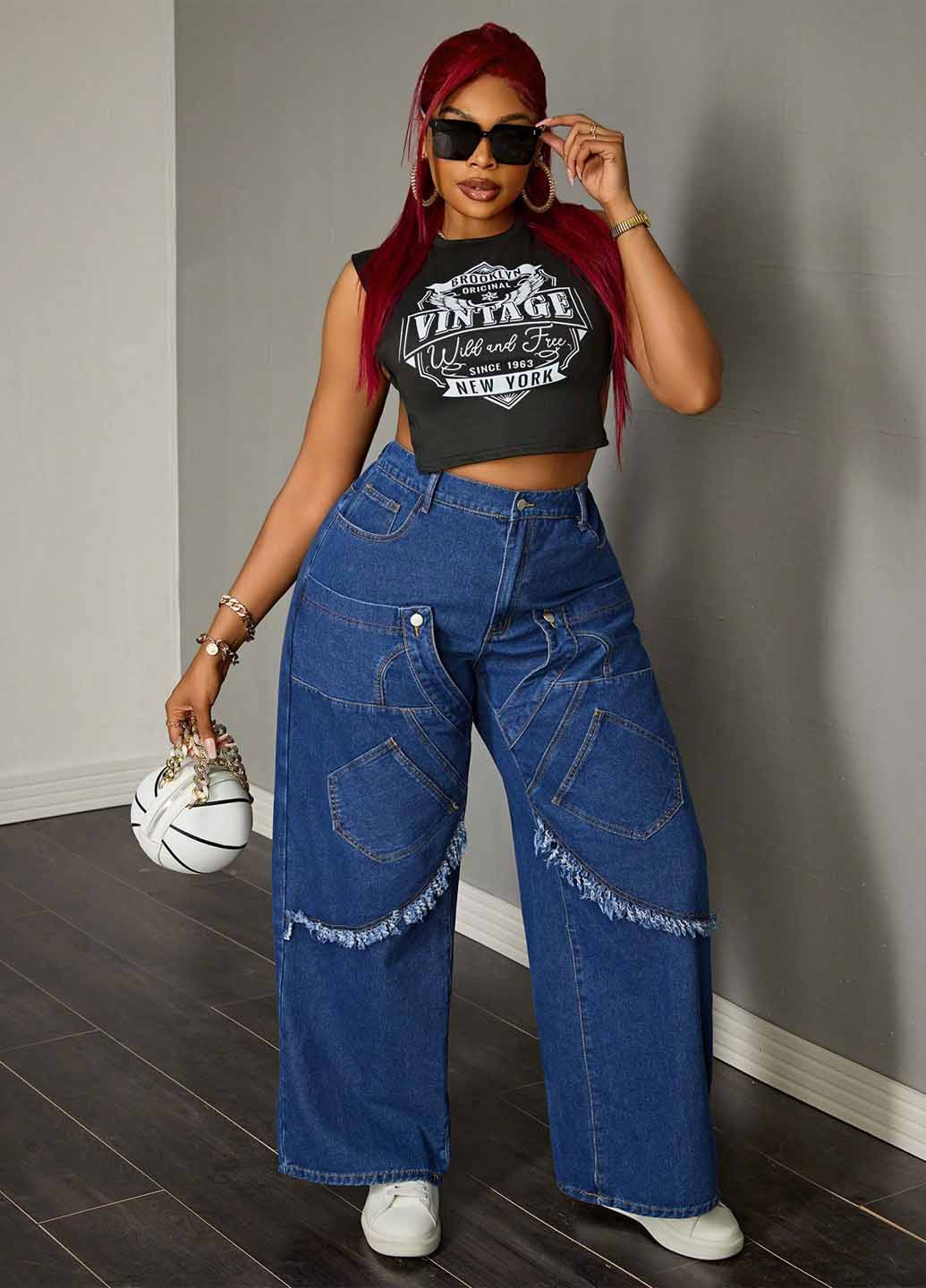 Джинсы SHEIN - (367004371)